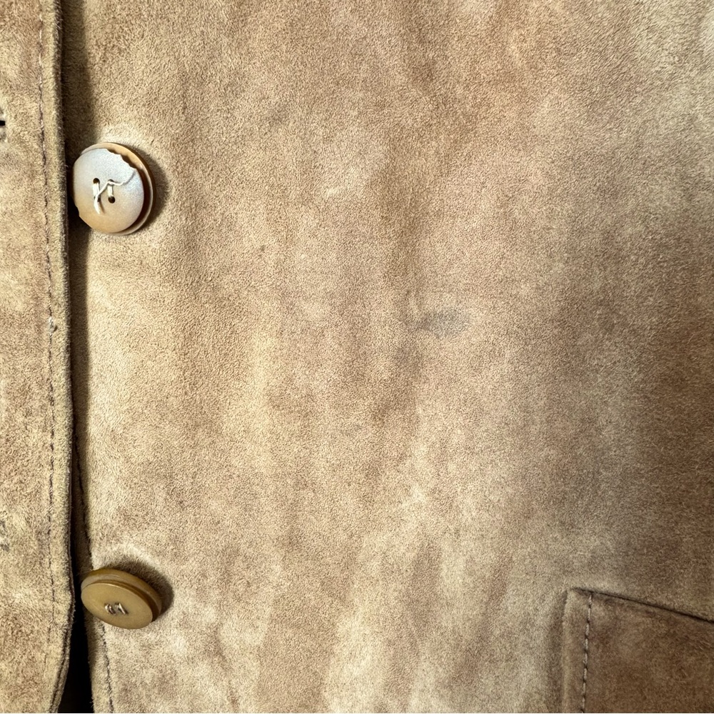 Italian Market Vintage Suede Women’s Jacket - Picture 7 of 16